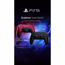 Sony DualSense Nero, Rosso Bluetooth/USB Gamepad Analogico/Digitale Android, MAC, PC, PlayStation 5, iOS - Vista aggiuntiva 6
