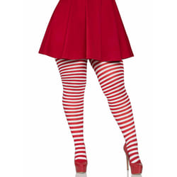 Leg Avenue 7100Q_06207 Collant e calza Rosso, Bianco