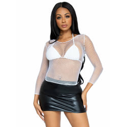 Leg Avenue 8278_00222 completo e body da lingerie Bianco