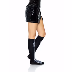 Leg Avenue 5596_00722 Collant e calza Nero, Bianco - Vista aggiuntiva 4