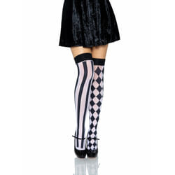 Leg Avenue 6120_00722 Collant e calza Nero, Bianco