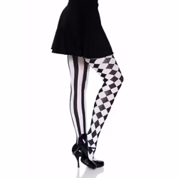 Leg Avenue 7720_00722 Collant e calza Nero, Bianco - Vista aggiuntiva 4
