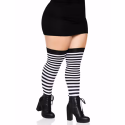 Leg Avenue 6005X_00708 Collant e calza Nero, Bianco - Vista aggiuntiva 3
