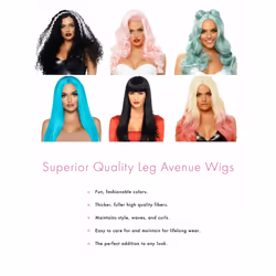 Leg Avenue A2733_00122 accessorio per costume Parrucca per costume