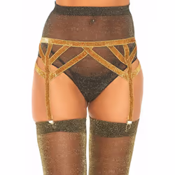Leg Avenue 8887_02622 completo e body da lingerie Oro - Vista aggiuntiva 4