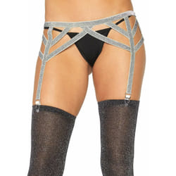 Leg Avenue 8887_02722 completo e body da lingerie Argento