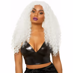 Leg Avenue A2858_00222, Parrucca per costume, Bianco, 1 pz