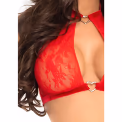 Leg Avenue 86116_00305 completo e body da lingerie Rosso - Vista aggiuntiva 6
