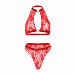 Leg Avenue 86116_00306 completo e body da lingerie Rosso - Vista aggiuntiva 7