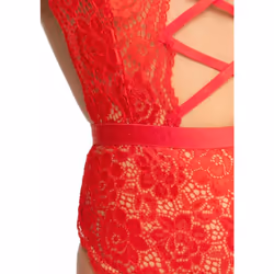 Leg Avenue 89245_00301 completo e body da lingerie Rosso - Vista aggiuntiva 6