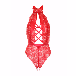 Leg Avenue 89245X_00308 completo e body da lingerie Rosso - Vista aggiuntiva 6