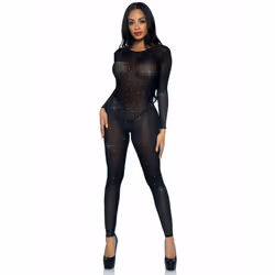 Leg Avenue 85636_00125 completo e body da lingerie Nero - Vista aggiuntiva 4