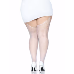 Leg Avenue 9124X_00208 Collant e calza Bianco - Vista aggiuntiva 4