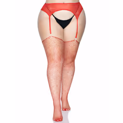 Leg Avenue 9124X_00308 Collant e calza Rosso - Vista aggiuntiva 3
