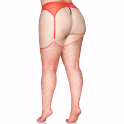 Leg Avenue 9124X_00308 Collant e calza Rosso - Vista aggiuntiva 4