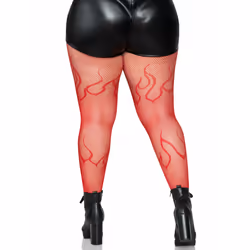 Leg Avenue 9288X_00308 Collant e calza Rosso - Vista aggiuntiva 2