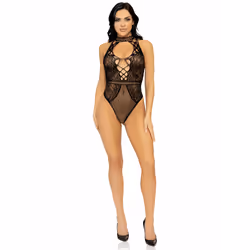 Leg Avenue 89307_00122 completo e body da lingerie Nero - Vista aggiuntiva 5