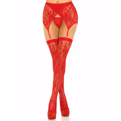 Leg Avenue 1608_00322 Collant e calza Rosso - Vista aggiuntiva 5