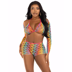 Leg Avenue 81661_10122 completo e body da lingerie Multicolore - Vista aggiuntiva 2
