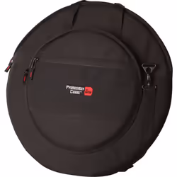 Gator Cases GP-12, Piatto, Custodia singola, Nero, Nylon, Custodia morbida, Rotondo