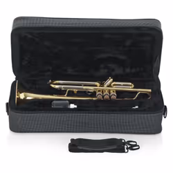Gator Cases GL-TRUMPET-A borsa e custodia per strumenti in ottone Grigio Nylon Custodia morbida - Vista aggiuntiva 6
