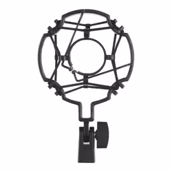 Gator Frameworks GFW-MIC-SM4248, Supporto antiurto per microfono, Nero, 4,2 cm, 4,8 cm, 127 mm, 114 mm