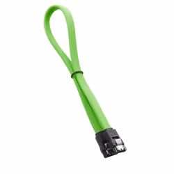 Cablemod CM-CAB-SATA-N30KLG-R, 0,3 m, SATA III, Femmina/Femmina, Verde, Dritto, Dritto