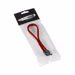 Cablemod ModMesh cavo SATA 0,3 m SATA 7-pin Nero, Rosso - Vista aggiuntiva 4