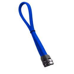 Cablemod CM-CAB-SATA-N60KB-R, 0,6 m, SATA III, Femmina/Femmina, Blu, Dritto, Dritto