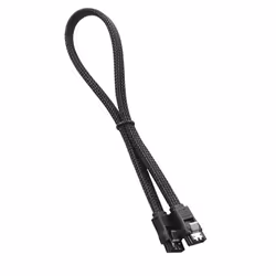 Cablemod CM-CAB-SATA-N60KK-R, 0,6 m, SATA III, Femmina/Femmina, Nero, Dritto, Dritto