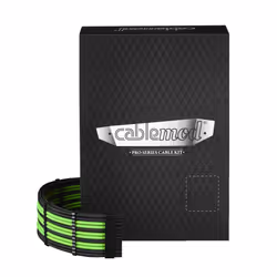 Cablemod CM-PCSI-FKIT-NKKLG-R, Nero, Verde, 260 mm, 180 mm, 65 mm, 1,1 kg, Scatola