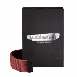 Cablemod CM-PCSR-FKIT-NKBR-R, Rosso, 260 mm, 180 mm, 65 mm, 1,1 kg, Scatola
