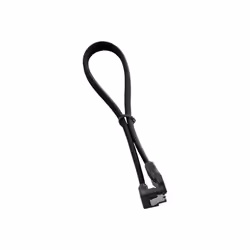 Cablemod CM-CAB-RSAT-N30KK-R, 0,3 m, SATA III, Femmina/Femmina, Nero, Dritto, Destra