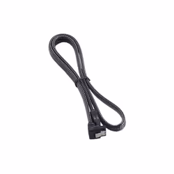 Cablemod CM-CAB-RSAT-N60KC-R, 0,6 m, SATA III, Femmina/Femmina, Carbonio, Dritto, Destra