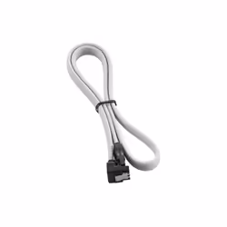 Cablemod CM-CAB-RSAT-N60KW-R, 0,6 m, SATA III, Femmina/Femmina, Bianco, Dritto, Destra