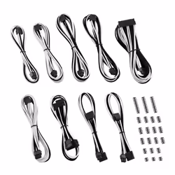 Cablemod CM-CSI-CKIT-NKKW-R, 0,85 m, Maschio, Dritto, Dritto, Nero, Bianco, Corsair C-Series AXi, HXi & RM