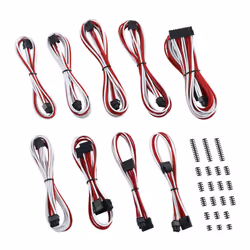 Cablemod CM-CSR-CKIT-NKWR-R, Rosso, Bianco, 260 mm, 180 mm, 65 mm, 900 g, Scatola