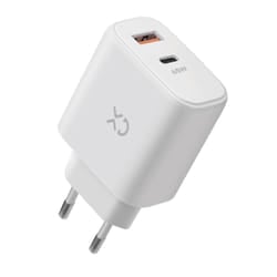 XD Enjoy XDHTV65 Caricabatterie per dispositivi mobili Telefono cellulare, Smartphone Bianco AC Ricarica rapida Interno
