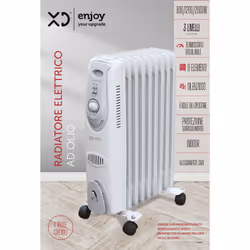 XD Enjoy XD XDNYJ9 Interno Bianco 2000 W Riscaldatore ambiente elettrico a olio - Vista aggiuntiva 2