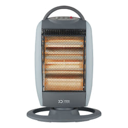XD Enjoy XDLQ004 stufetta elettrica Interno Grigio, Grigio chiaro 1200 W Riscaldatore di ambienti elettrico alogeno