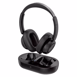 XD Enjoy XDGTK2 cuffia e auricolare Wireless Portatile TV Bluetooth Base di ricarica Nero - Vista aggiuntiva 3
