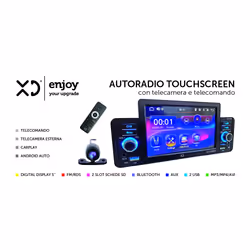 XD Enjoy XDVH9981 Ricevitore multimediale per auto Nero 100 W Bluetooth - Vista aggiuntiva 3