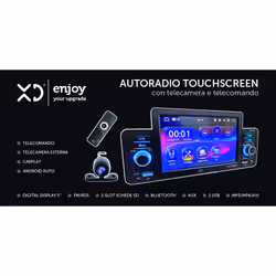 XD Enjoy XDVH9981 Ricevitore multimediale per auto Nero 100 W Bluetooth - Vista aggiuntiva 5