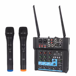 XD Enjoy Kit Valigetta mixer con 2 microfoni wireless - Vista aggiuntiva 2