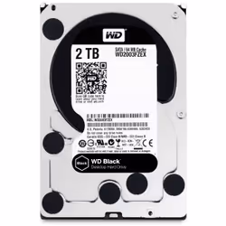 Western Digital Black disco rigido interno 2 TB 7200 Giri/min 64 MB 3.5" Serial ATA III - Vista aggiuntiva 4