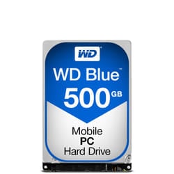 Western Digital Blue PC Mobile disco rigido interno 500 GB 5400 Giri/min 16 MB 2.5" Serial ATA III