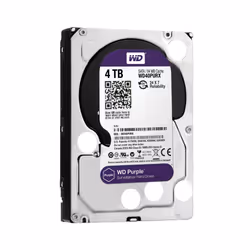 Western Digital Purple disco rigido interno 4 TB 5400 Giri/min 64 MB 3.5" Serial ATA III