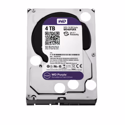 Western Digital Purple disco rigido interno 4 TB 5400 Giri/min 64 MB 3.5" Serial ATA III