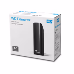 Western Digital WD Elements Desktop disco rigido esterno 4 TB Micro-USB B 3.2 Gen 1 (3.1 Gen 1) Nero - Vista aggiuntiva 8
