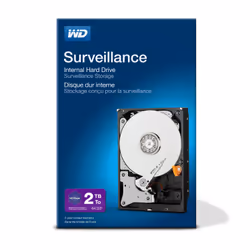 Western Digital Surveillance Storage disco rigido interno 2 TB 5400 Giri/min 64 MB 3.5" Serial ATA III
